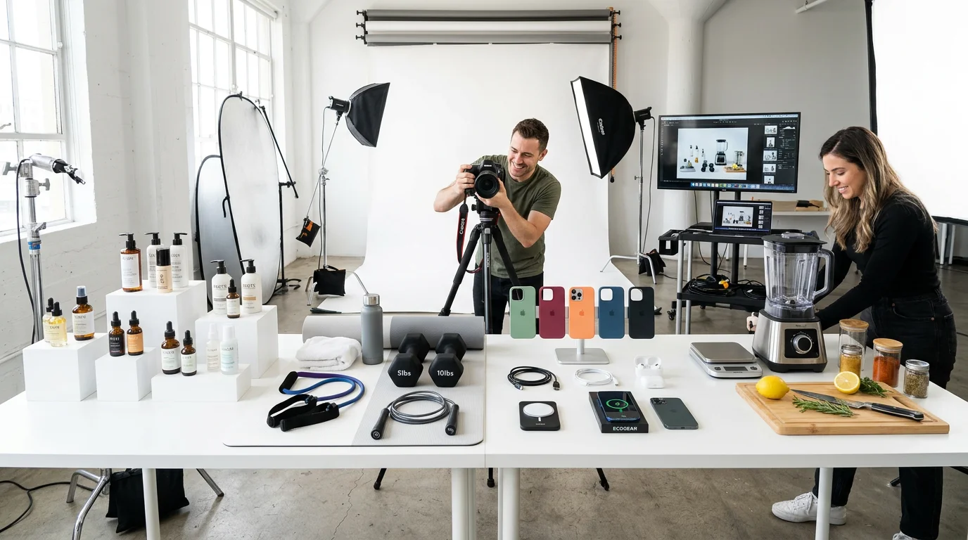 Ecommerce Product Photography in 2026: The Complete Guide (AI vs Traditional)