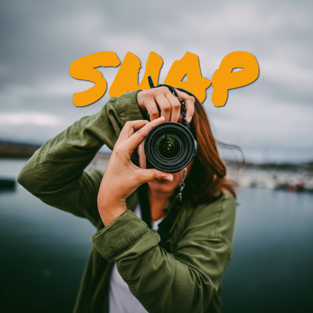 Text Behind Image